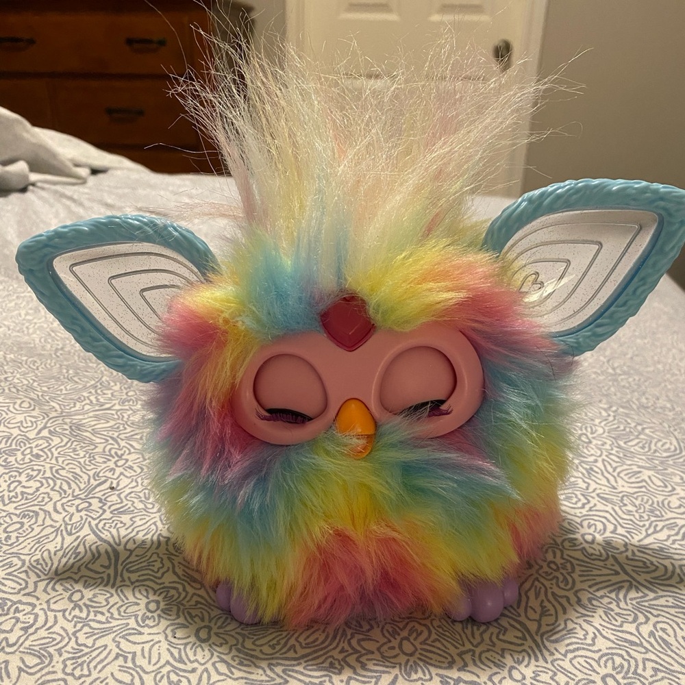 Furby Tie Dye Interactive Plush Toy. This is a highly interactive toy